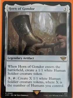 Horn of Gondor Universes Beyond: the Lord of the Rings - MTG RARE - Image 1