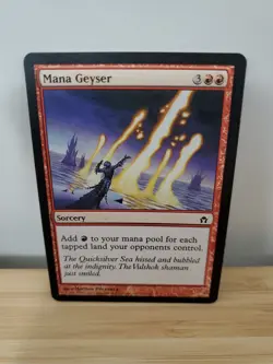 MTG ~ Mana Geyser ~ nMint ~ Ships NOW!! - Image 1