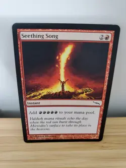 MTG ~ Seething Song ×1 ~ nMint ~ Ships NOW! - Image 1