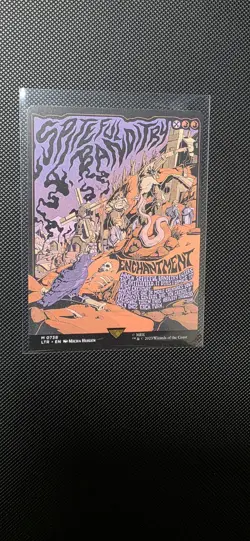 MTG Spiteful Banditry #738 (Borderless Poster) the Lord of the Rings - Image 1