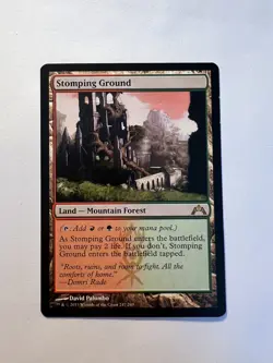 Stomping Ground - MTG Gatecrash - NM - Image 1