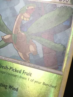 Pokemon TCG Tropius 22/90 Reverse Holo Rare Undaunted 2010 LP - Image 2