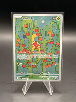 Pokemon TCG - Shuckle Illustration Rare 136/132 Me01: Mega Evolution Holo - Image 1