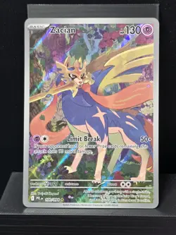 Pokemon Zacian 100/094 Illustration Rare Holo Phantasmal Flames Near Mint - Image 2