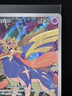 Pokemon Zacian 100/094 Illustration Rare Holo Phantasmal Flames Near Mint - Image 4