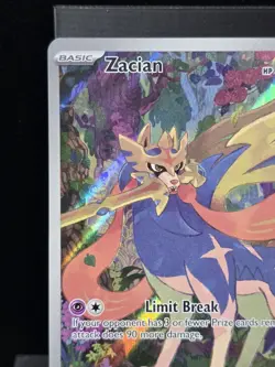 Pokemon Zacian 100/094 Illustration Rare Holo Phantasmal Flames Near Mint - Image 5
