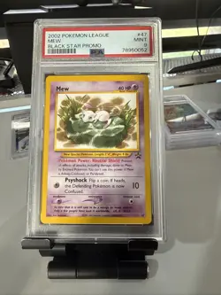 Pokemon 2002 League Promo Black Star #47 Mew - Image 1