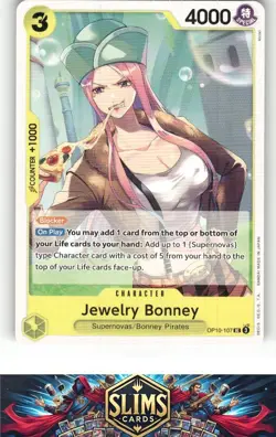 OnePiece TCG - Jewelry Bonney Near Mint or Better B2G1 - Image 1