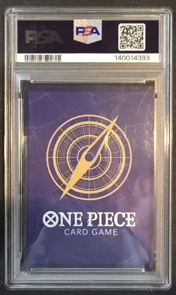 Trafalgar Law One Piece 2024 OP07 EN ST10-010 Treasure Rare PSA 10 GEM MT - Image 2