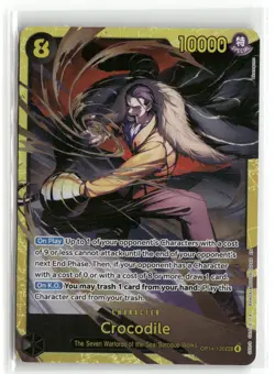 Crocodile OP14-120 The Azure Sea's Seven One Piece Foil NM - Image 1