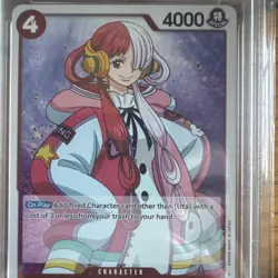 UTA 2022 One Piece English Romance Dawn #005 PSA 10 (OP-01) Rookie - Image 4
