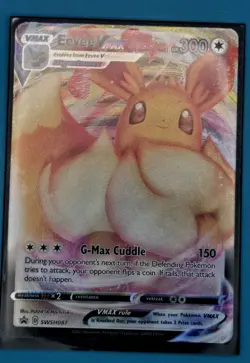 Eevee VMAX SWSH087 SWSH: Sword & Shield Promo Cards Holo - Image 1