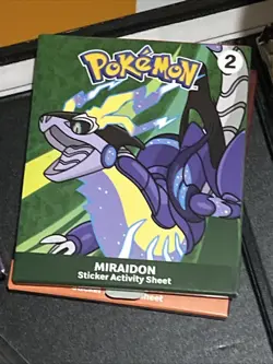Pokemon Binder Of 54x Holo Cards And Cool 2024 Pokemon Micdonalds Stickers Lot - Image 3
