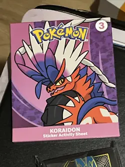 Pokemon Binder Of 54x Holo Cards And Cool 2024 Pokemon Micdonalds Stickers Lot - Image 4