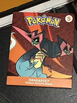 Pokemon Binder Of 54x Holo Cards And Cool 2024 Pokemon Micdonalds Stickers Lot - Image 5