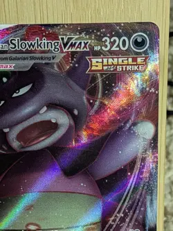 Pokemon Card Galarian Slowking V Max Mint Condition Near Perfect Great Card - Image 4