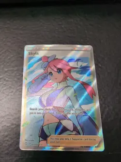 Pokemon Card - Skyla Shining Fates 072/072 Ultra Rare - Image 1