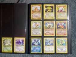 Pokemon Complete Base Set 4th print Rare Uncommon Common Cards Vintage NM FRESH - Image 1