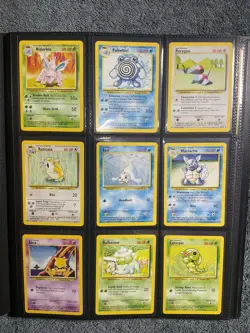 Pokemon Complete Base Set 4th print Rare Uncommon Common Cards Vintage NM FRESH - Image 3
