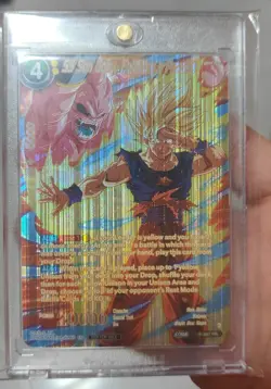 SS Son Goku Fulfilling A Promise P-597 Pr Promo EN Dragon Ball Super Card Game - Image 1