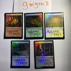 Foil 2018 Grand Prix Promo Land Set - Image 1