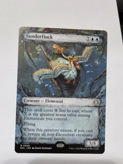 x1 Sunderflock - Showcase R MTG Lorwyn Eclipsed M/NM, English - Image 1