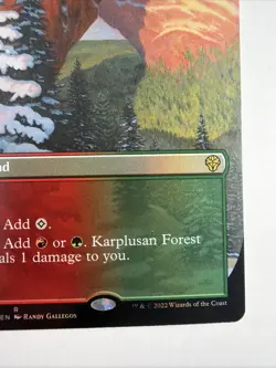 Karplusan Forest (Borderless) Dominaria United Foil - Image 4