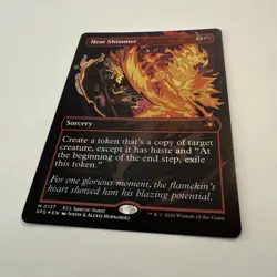 Heat Shimmer FOIL Borderless 137 Special Guests SPG ECL MTG Mythic Unplayed Mint - Image 4