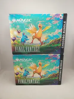 Magic: The Gathering - Final Fantasy Chocobo Bundle Box (Lot of 2) - Ships ASAP - Image 1