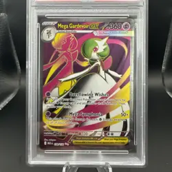 2025 Pokemon Mega Evolutions EN Mega Gardevoir Ultra Rare Graded PSA 9 Slab - Image 2