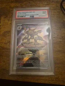 Pokemon PSA 9 MINT ALAKAZAM 009 ETB PROMO Mega Evolution English - Image 1