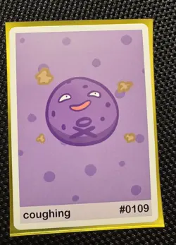 Coughing (Koffing) 0109- Gen 1 Pookiemoot Fan Art - Pokemon Go - Image 1