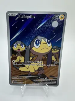 Helioptile 143/132 Illustration Rare - Mega Evolution - Pokemon TCG - Image 1