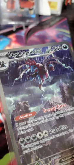 Hydreigon EX 330HP Special Illustration Rare 169/086 White Flare Holo Pokemon T. - Image 1