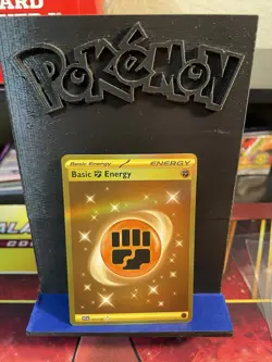 Pokemon Basic Fighting Energy Secret Rare 258/198 Scarlet Violet Base NM - Image 1