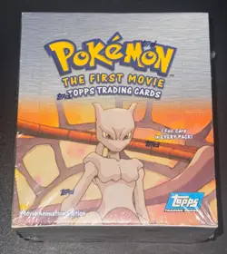 Pokemon - Topps The First Movie - Animation Edition - Booster Box - Sealed Blue - Image 1