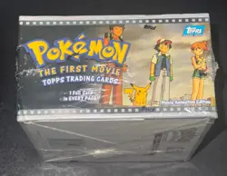 Pokemon - Topps The First Movie - Animation Edition - Booster Box - Sealed Blue - Image 2