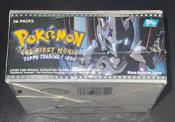 Pokemon - Topps The First Movie - Animation Edition - Booster Box - Sealed Blue - Image 3