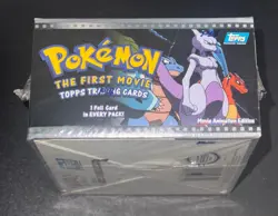 Pokemon - Topps The First Movie - Animation Edition - Booster Box - Sealed Blue - Image 4