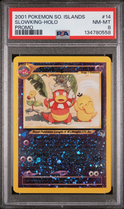 Pokemon 2001 Southern Islands Promo #14 Slowking Holo ⭐PSA 8 ⭐ - Image 1