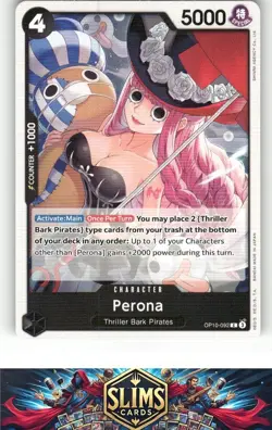 OnePiece TCG - Perona (092) Near Mint or Better B2G1 - Image 1