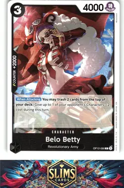 OnePiece TCG - Belo Betty Near Mint or Better B2G1 - Image 1