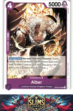 OnePiece TCG - Alber Near Mint or Better B2G1 - Image 1