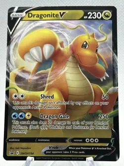 Dragonite V SWSH154 Sword & Shield Promo Holo Pokemon Card - Image 1
