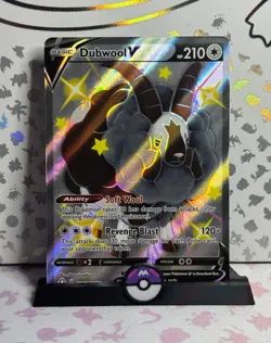 Dubwool V - SV120/SV122 - Pokemon Shining Fates Sword Shield Shiny Rare Card NM - Image 1