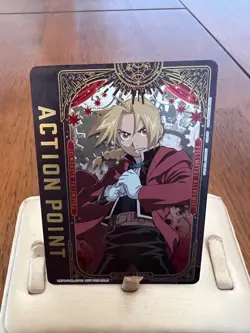 Fullmetal Alchemist Edward Elric Action Point Card Foil Union Arena FMA-AP01 - Image 1