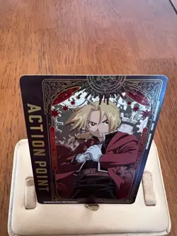 Fullmetal Alchemist Edward Elric Action Point Card Foil Union Arena FMA-AP01 - Image 2