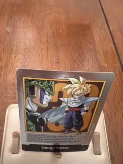 Dragon Ball TCG Fusion World Energy Marker Card Silver Foil E-81 - Image 2