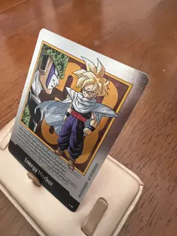 Dragon Ball TCG Fusion World Energy Marker Card Silver Foil E-81 - Image 3