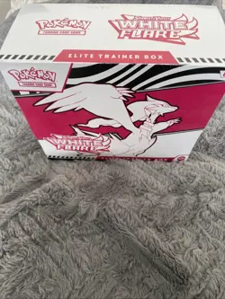 NEW SEALED Pokemon TCG WHITE FLARE ETB Elite Trainer Box Pokemon Trading Cards! - Image 1